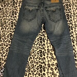 True Religion Men's Denim baggy Jean